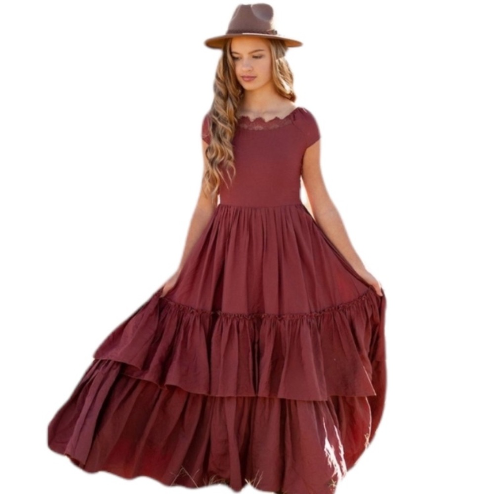 Joyfolie Ivony dress in Apple Butter sz6